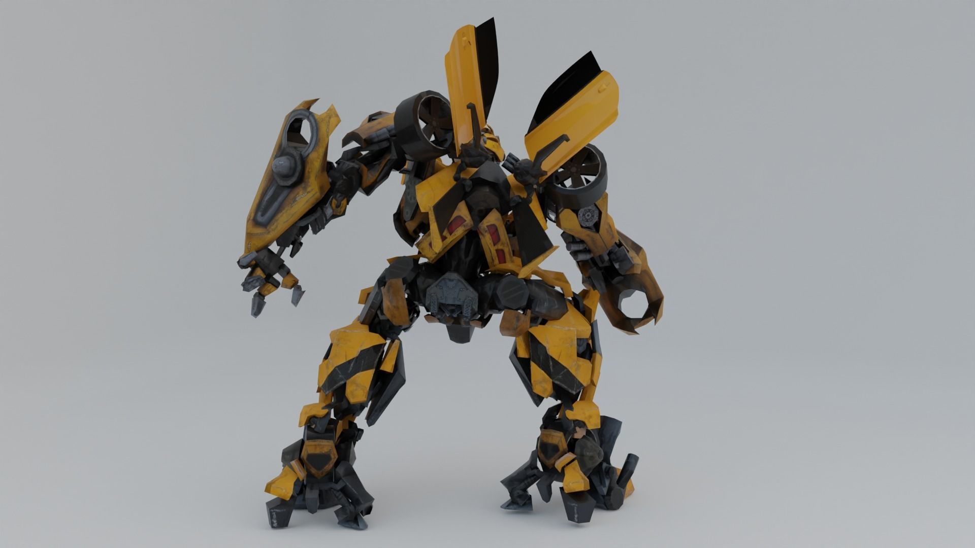 DOTM Bumblebee 3D model_2