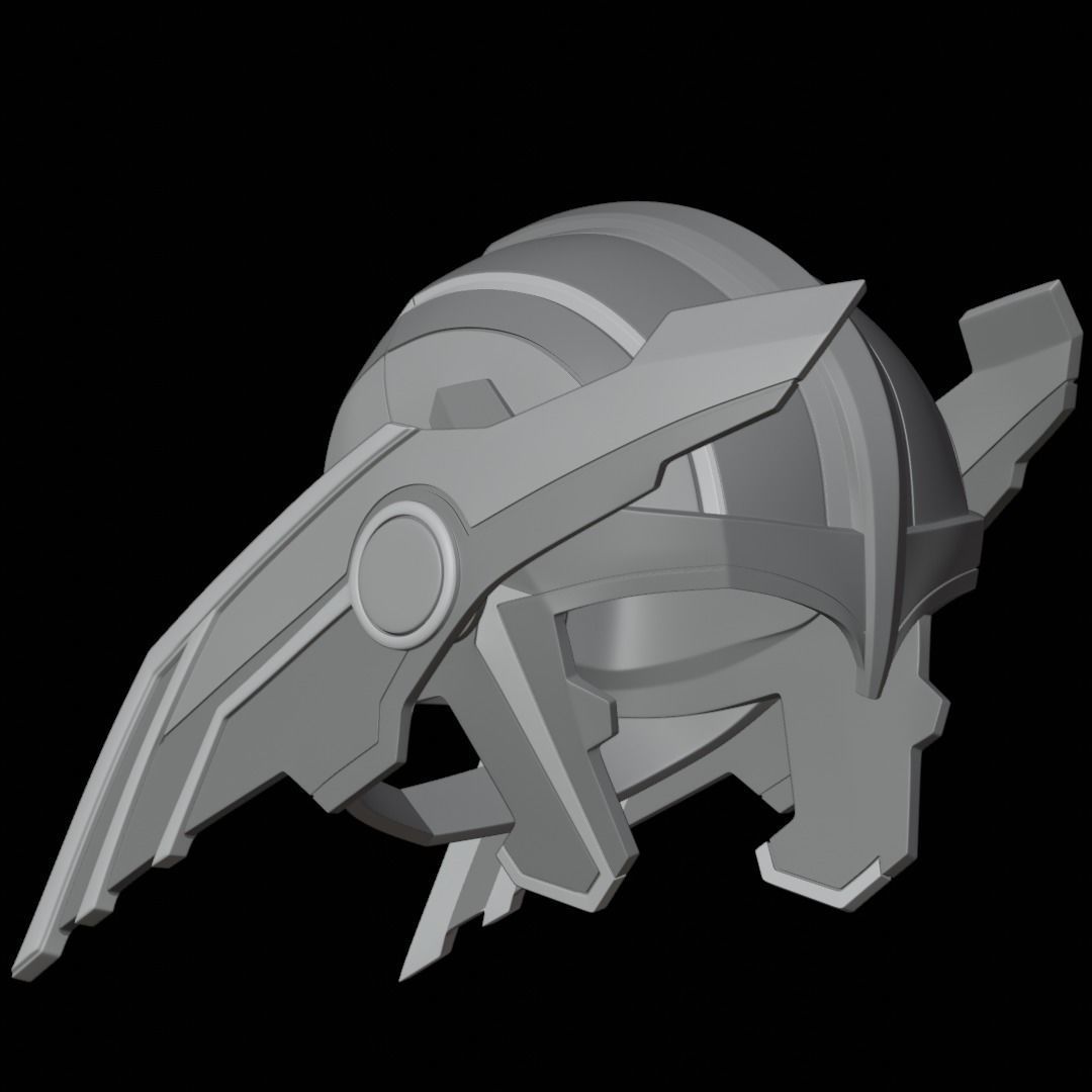 Thor Ragnarok Arena Helmet 3D print model_33