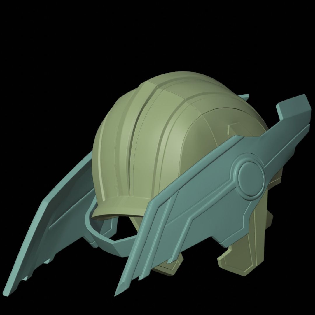 Thor Ragnarok Arena Helmet 3D print model_21