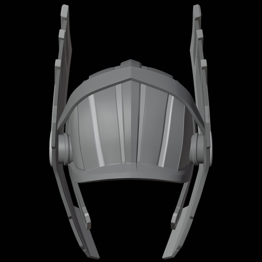 Thor Ragnarok Arena Helmet 3D print model_25