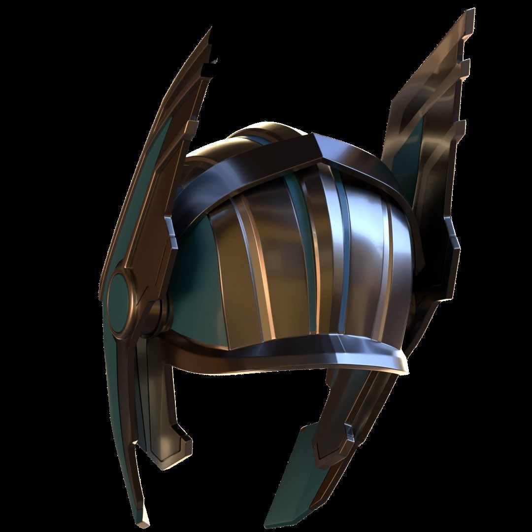 Thor Ragnarok Arena Helmet 3D print model_9