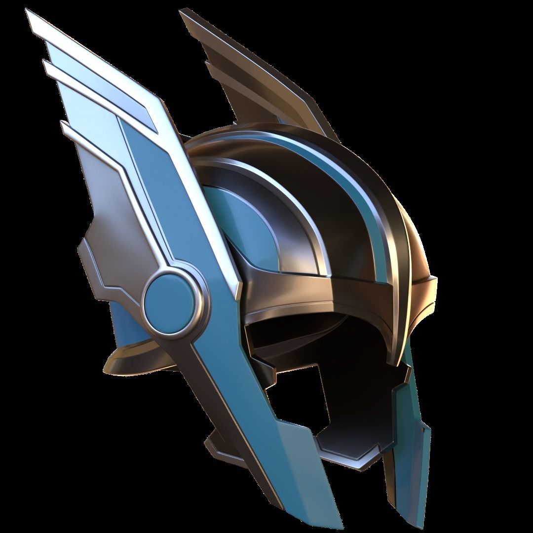 Thor Ragnarok Arena Helmet 3D print model_2