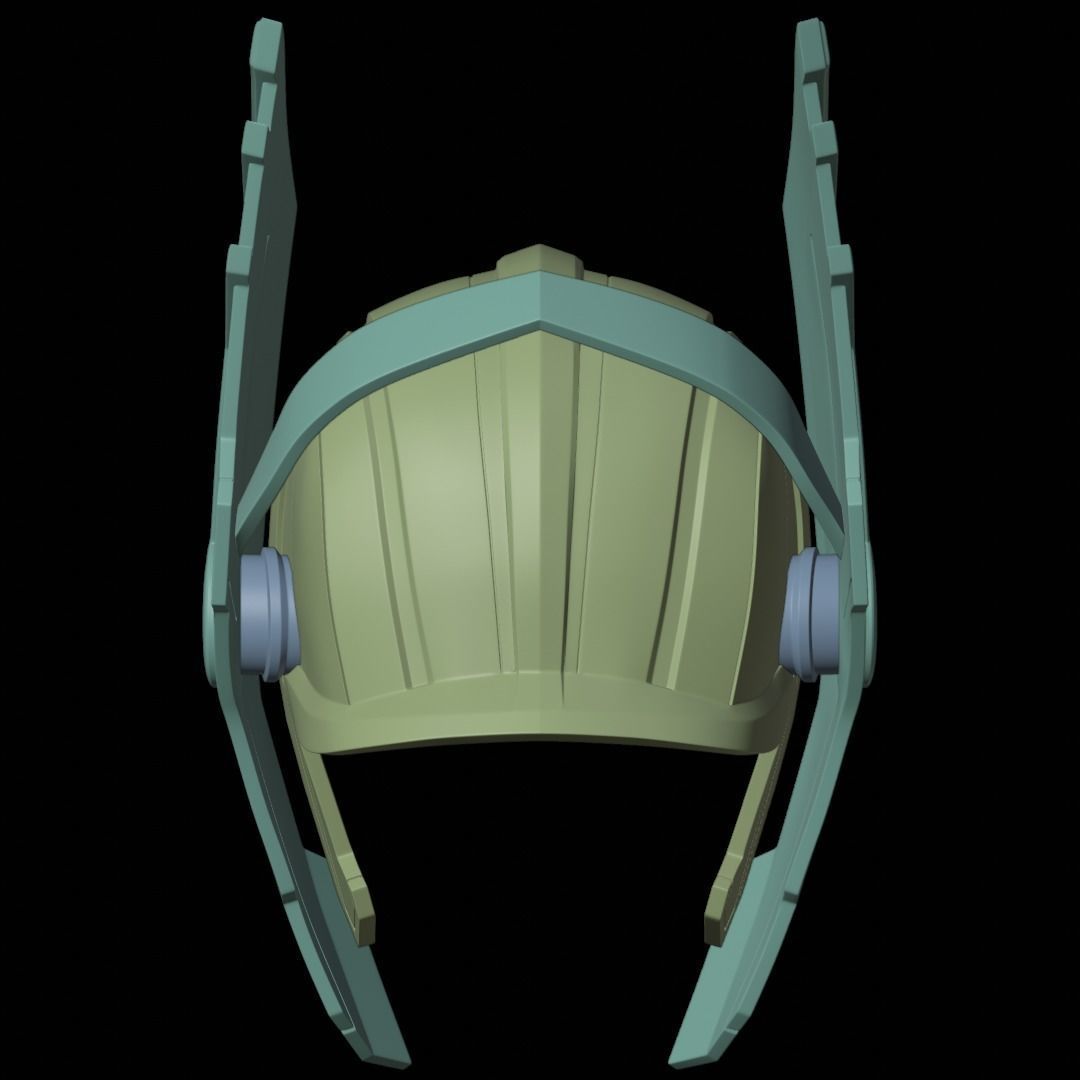 Thor Ragnarok Arena Helmet 3D print model_26