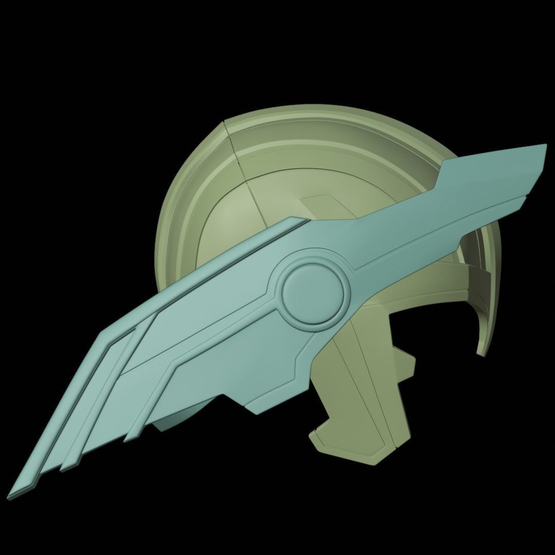 Thor Ragnarok Arena Helmet 3D print model_14