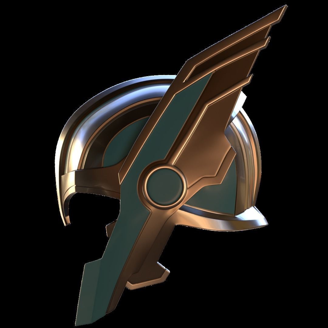 Thor Ragnarok Arena Helmet 3D print model_11