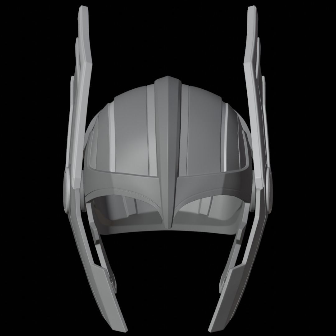 Thor Ragnarok Arena Helmet 3D print model_24