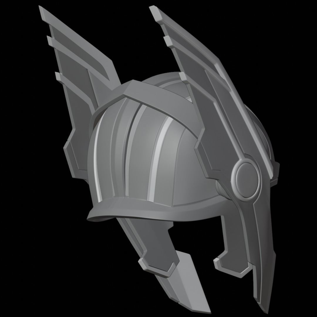 Thor Ragnarok Arena Helmet 3D print model_19