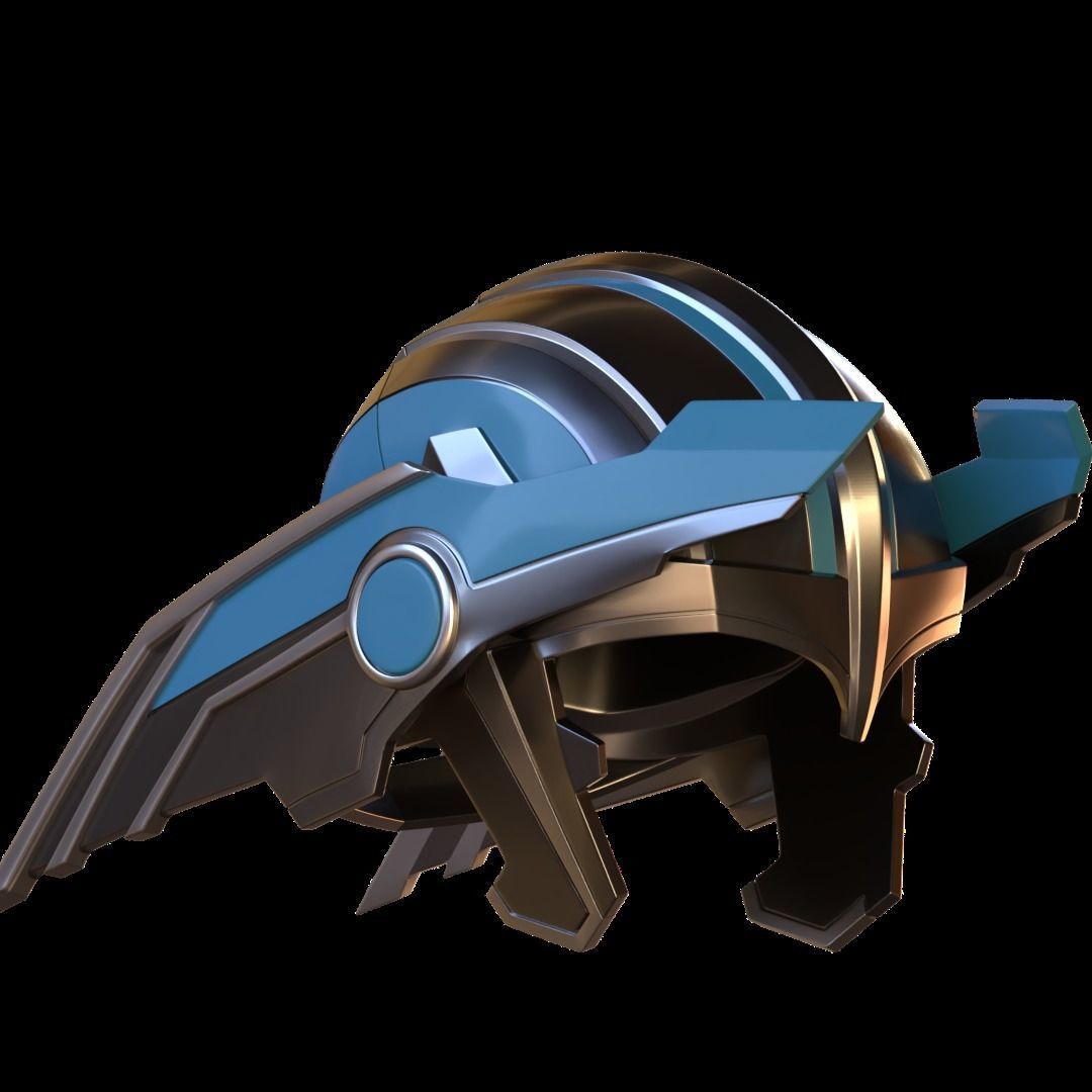 Thor Ragnarok Arena Helmet 3D print model_10
