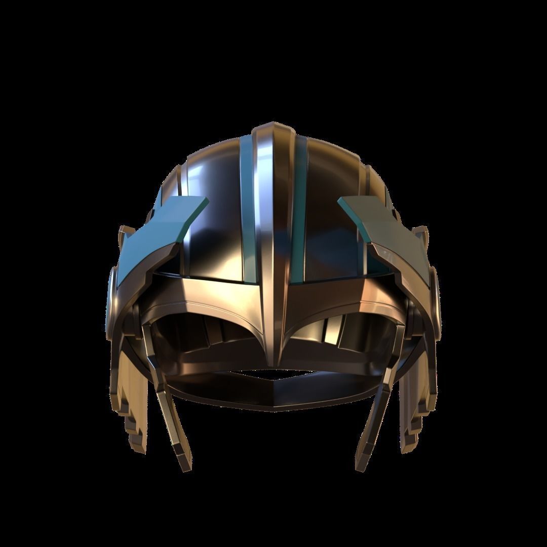 Thor Ragnarok Arena Helmet 3D print model_4
