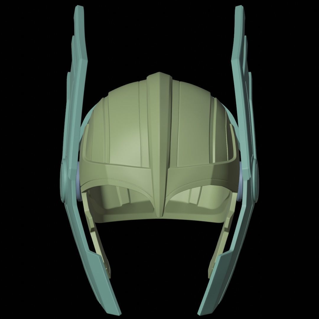 Thor Ragnarok Arena Helmet 3D print model_13