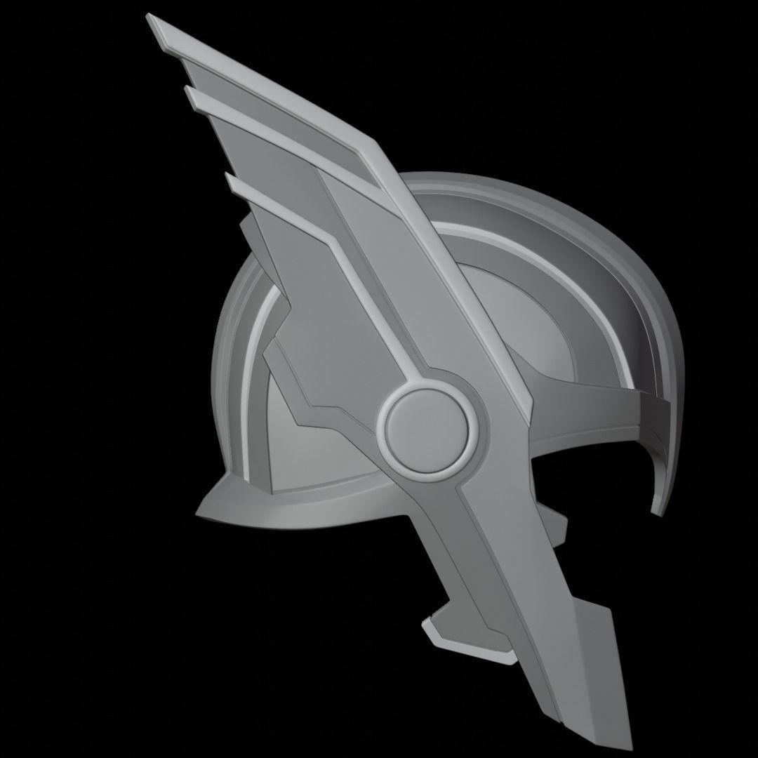 Thor Ragnarok Arena Helmet 3D print model_16