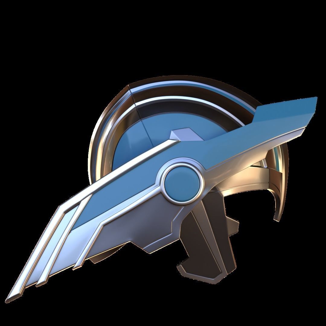 Thor Ragnarok Arena Helmet 3D print model_7