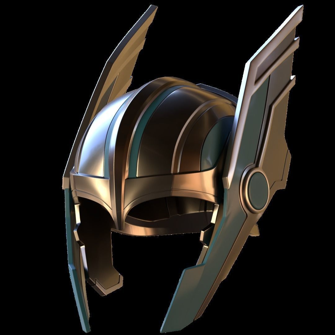 Thor Ragnarok Arena Helmet 3D print model_12