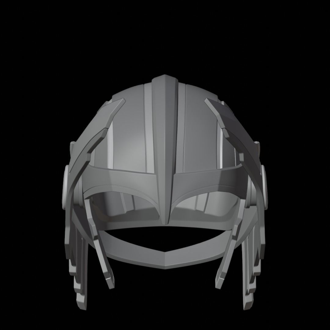 Thor Ragnarok Arena Helmet 3D print model_29