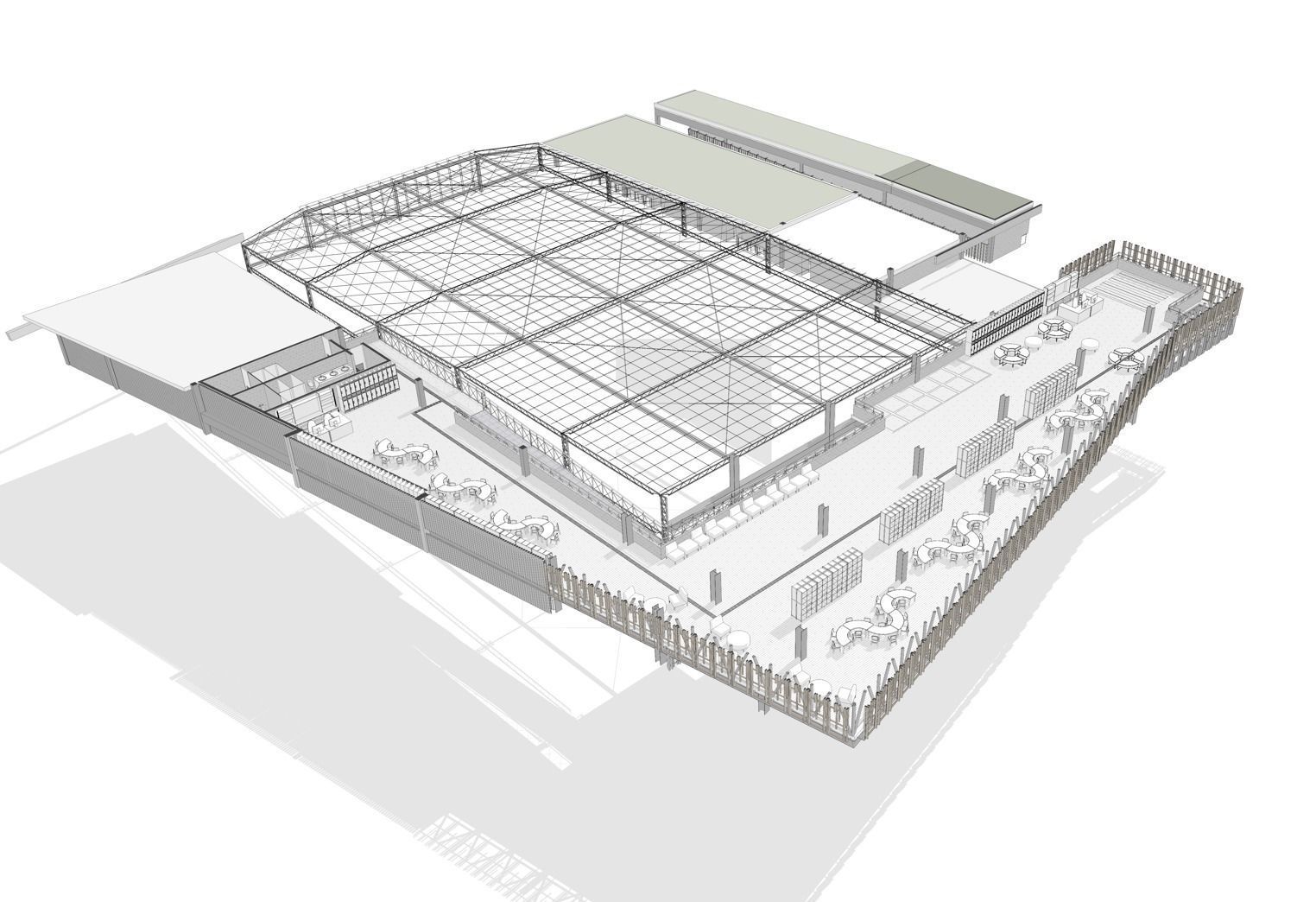 EDUCATIONAL INSTITUTION-Architecture and sheets in model 3D print model_23