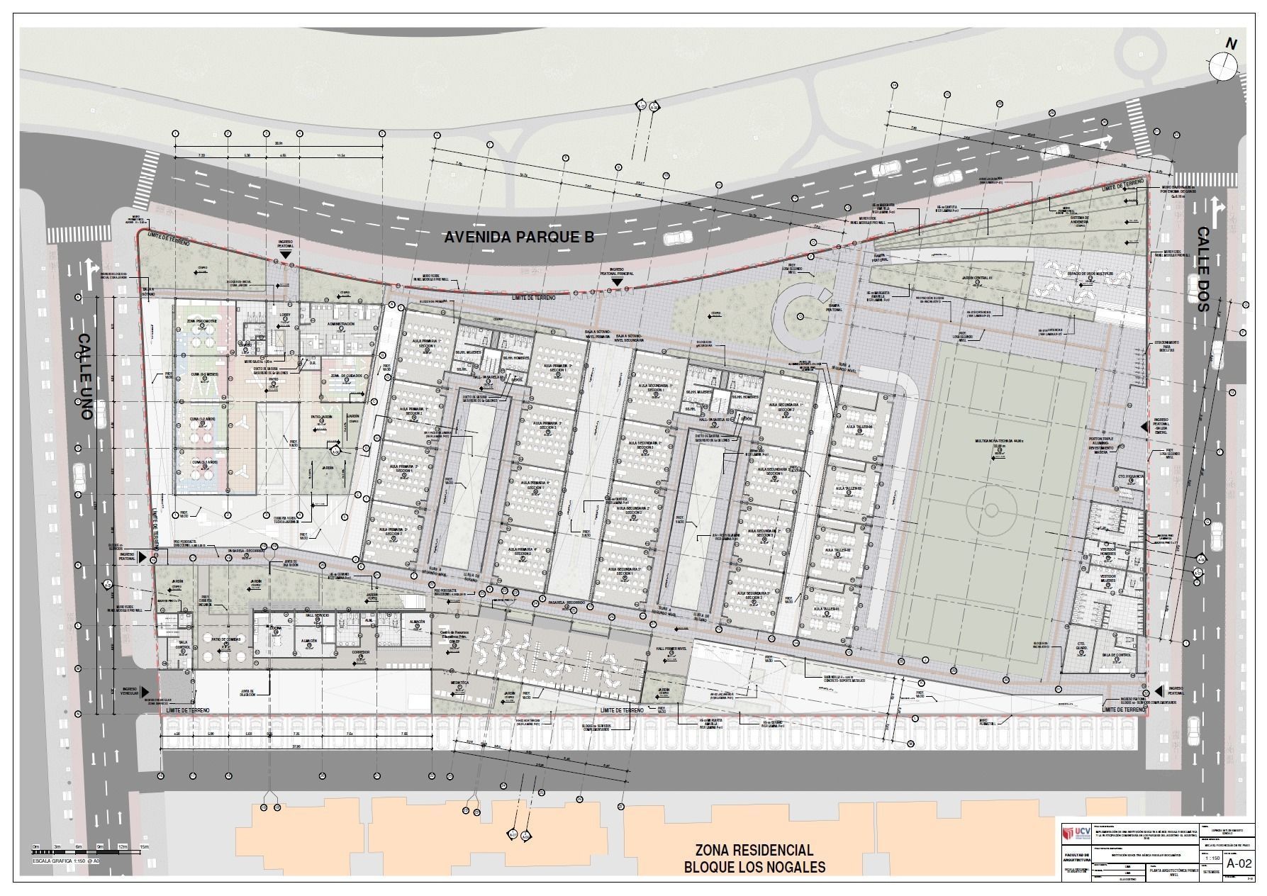 EDUCATIONAL INSTITUTION-Architecture and sheets in model 3D print model_3