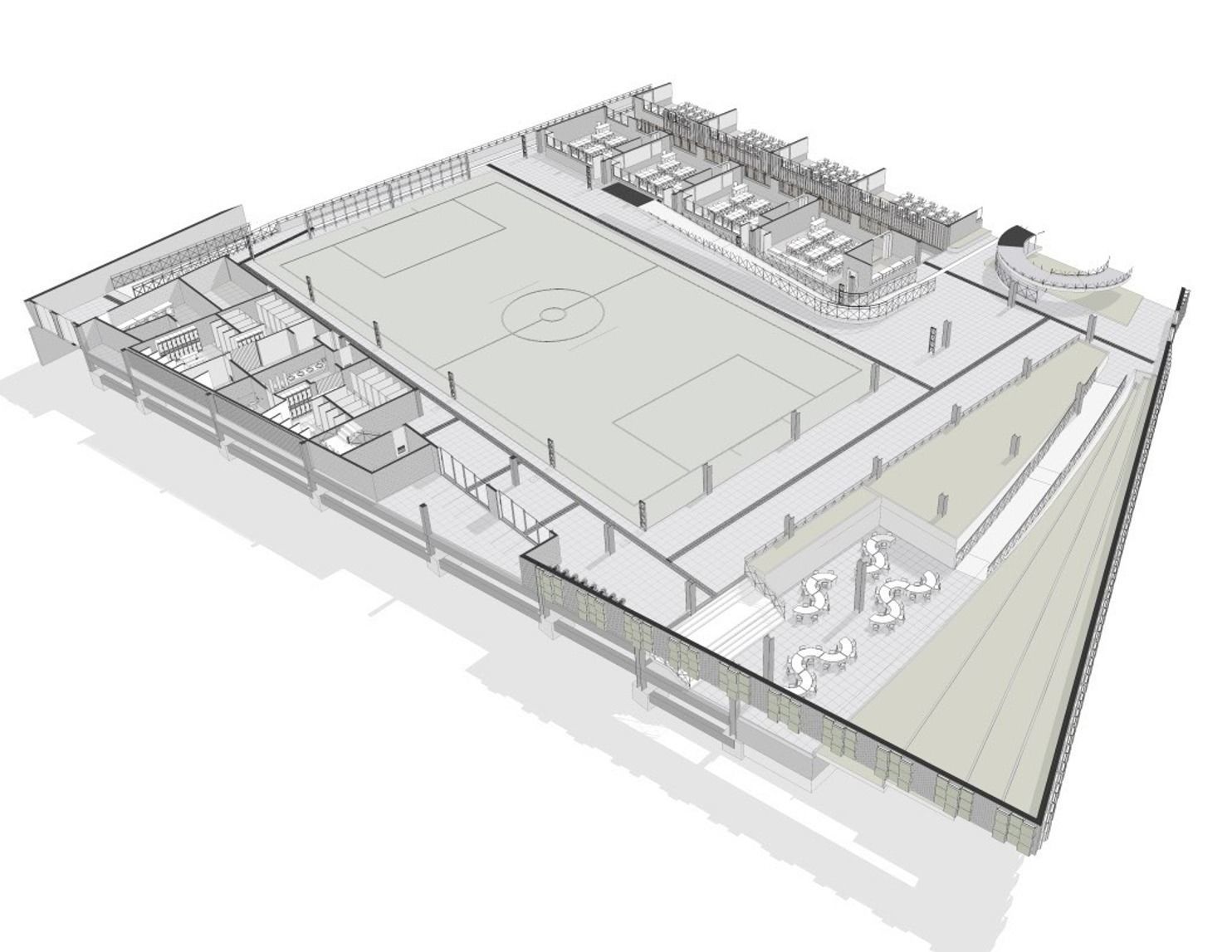 EDUCATIONAL INSTITUTION-Architecture and sheets in model 3D print model_21