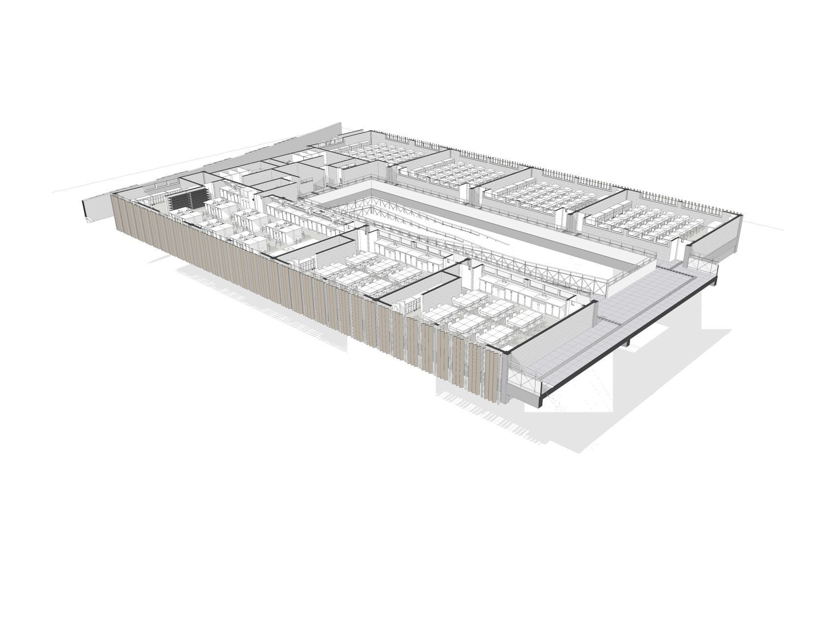 EDUCATIONAL INSTITUTION-Architecture and sheets in model 3D print model_19