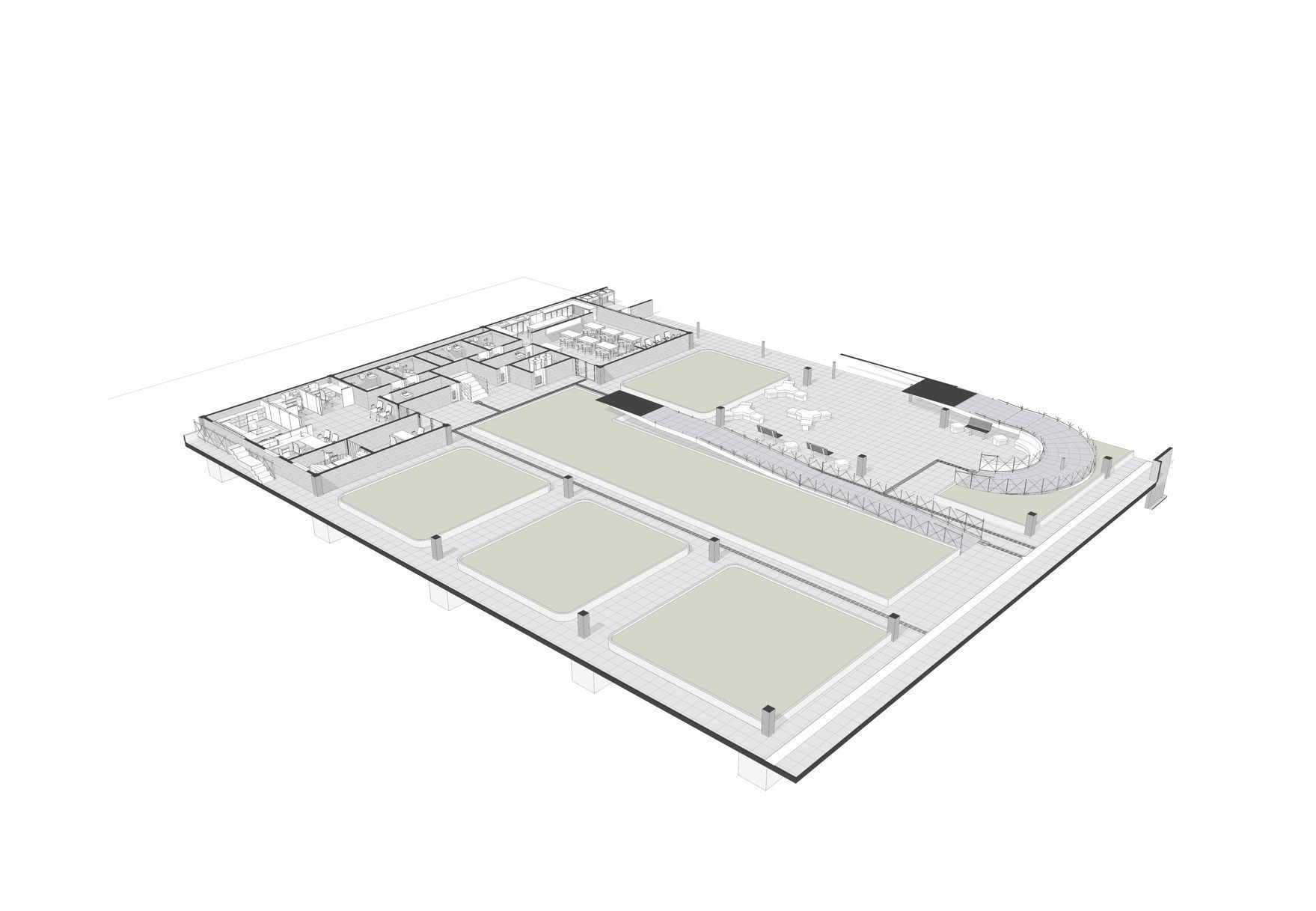 EDUCATIONAL INSTITUTION-Architecture and sheets in model 3D print model_17