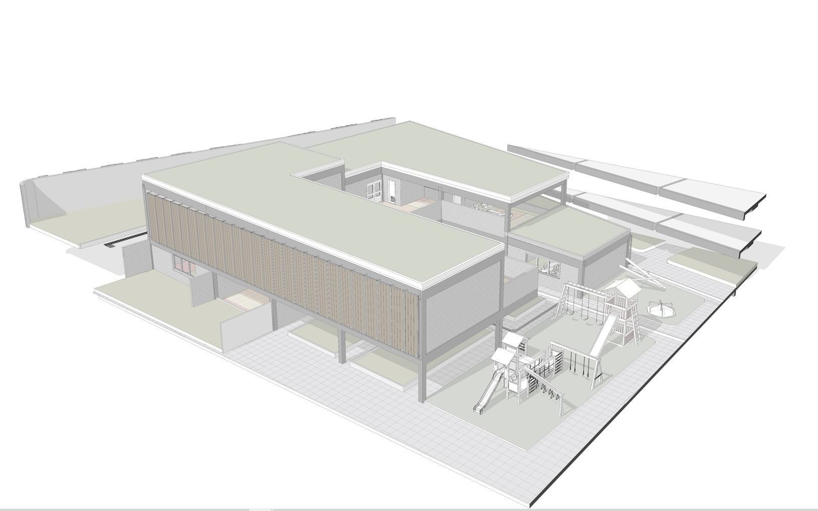 EDUCATIONAL INSTITUTION-Architecture and sheets in model 3D print model_13