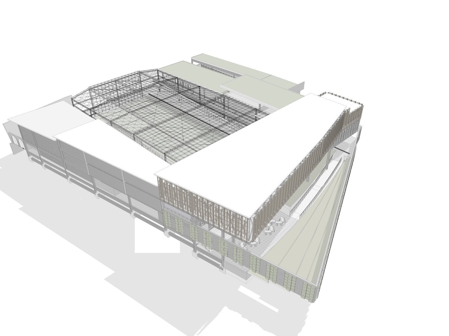 EDUCATIONAL INSTITUTION-Architecture and sheets in model 3D print model_20