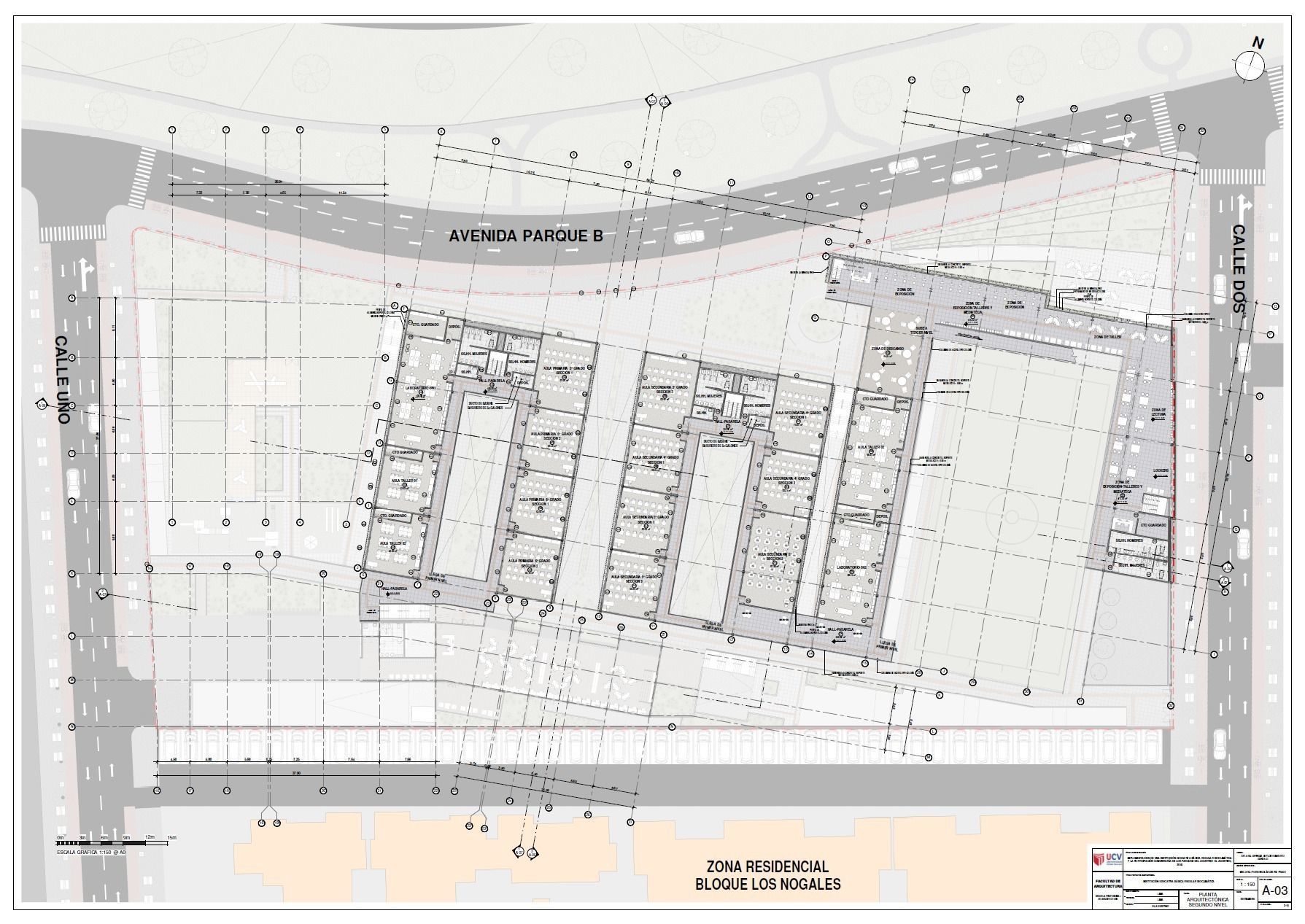 EDUCATIONAL INSTITUTION-Architecture and sheets in model 3D print model_4