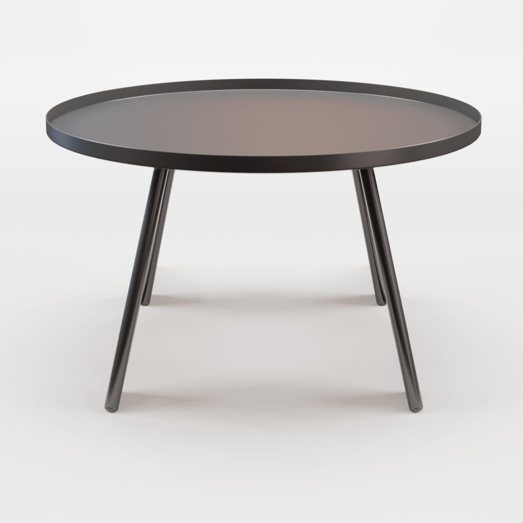 3D Model of a low side table Low-poly 3D model_3