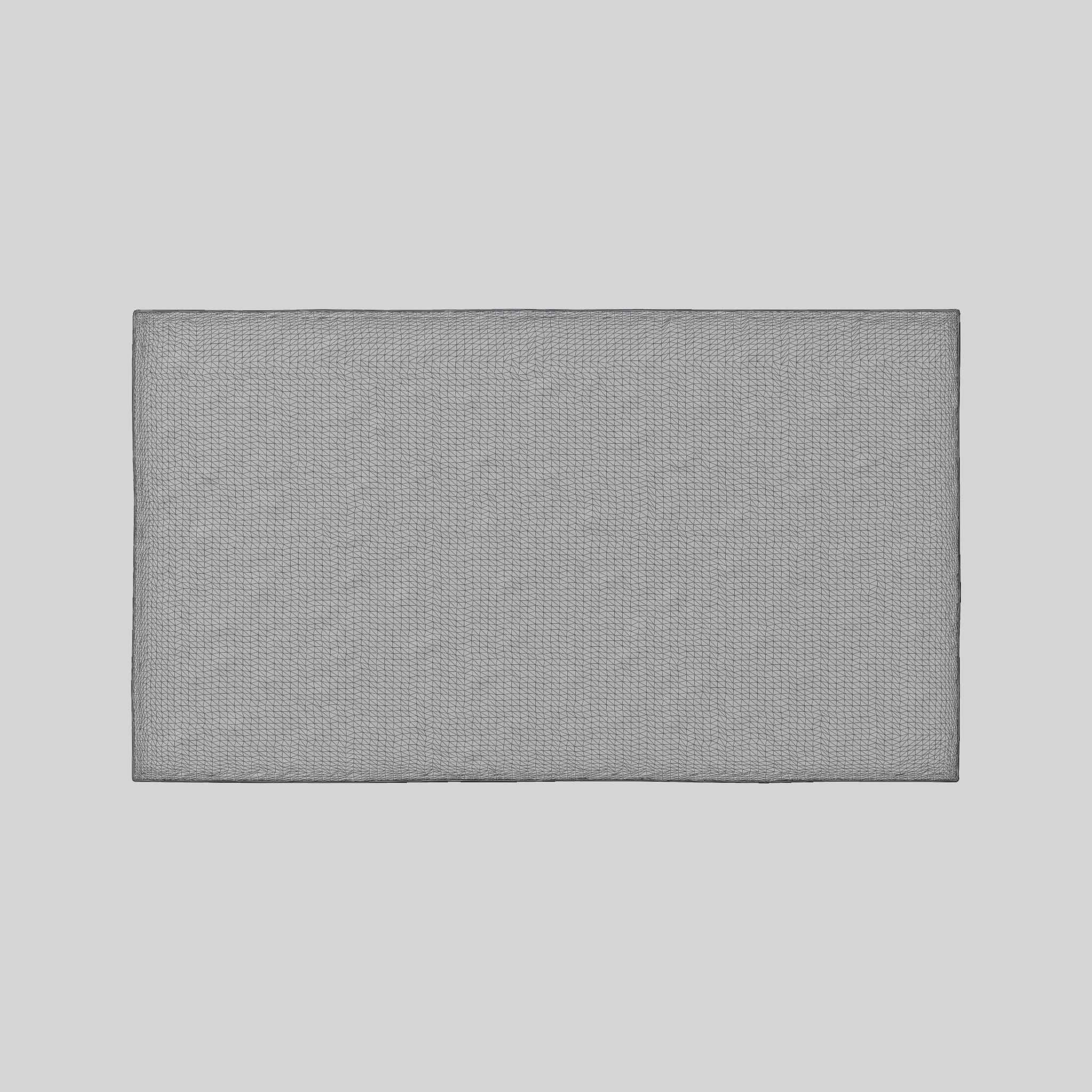 3D Model of Rug in a textured weave Low-poly 3D model_9