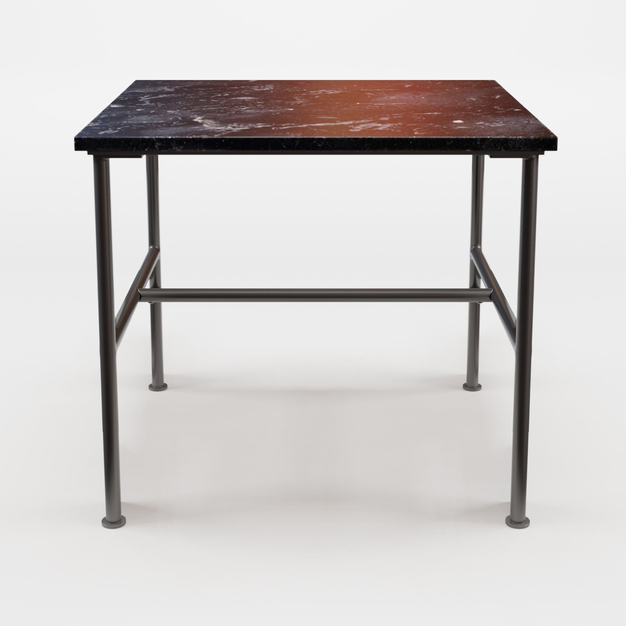 3D Model of Side table Low-poly 3D model_1