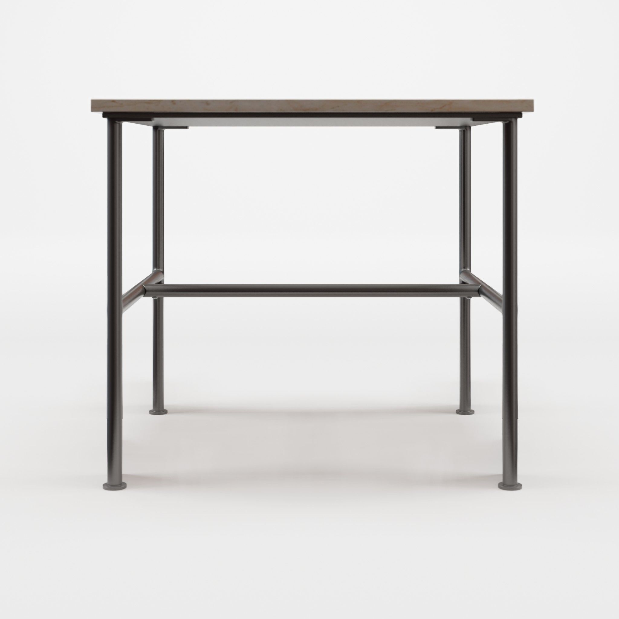 3D Model of Side table  Low-poly 3D model_2