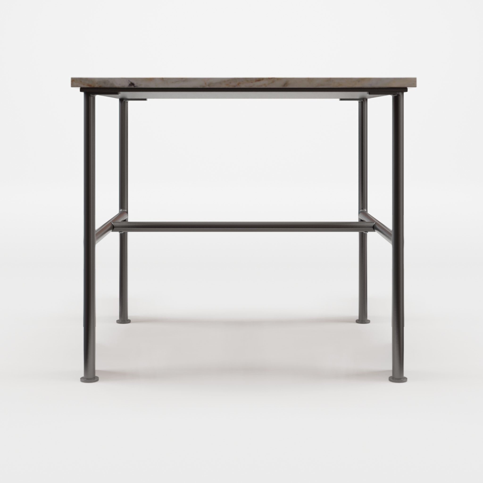 3D Model of Side table  Low-poly 3D model_1