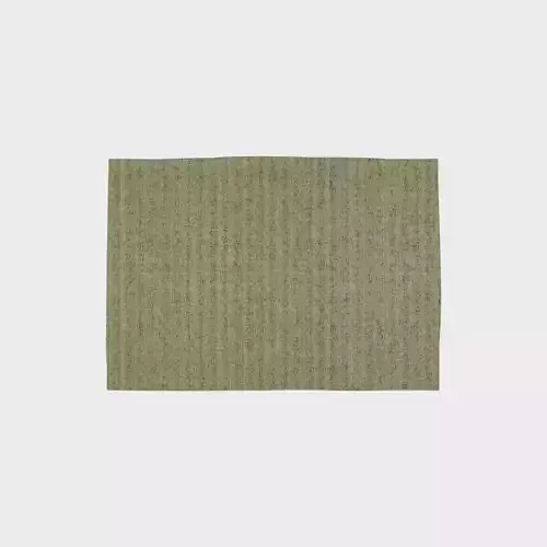 3D Model of a large rug in sturdy Low-poly 3D model