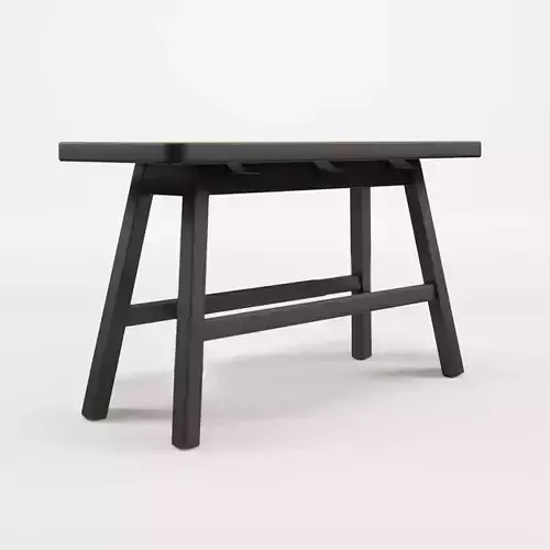 3D Model of a rectangular bench