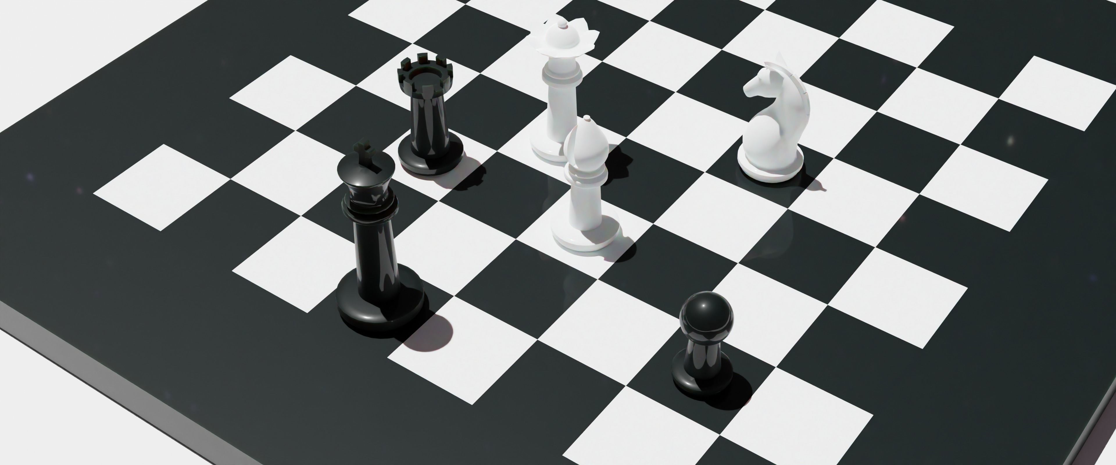Titans of Chess  for render export mockup various materials 3D model_4
