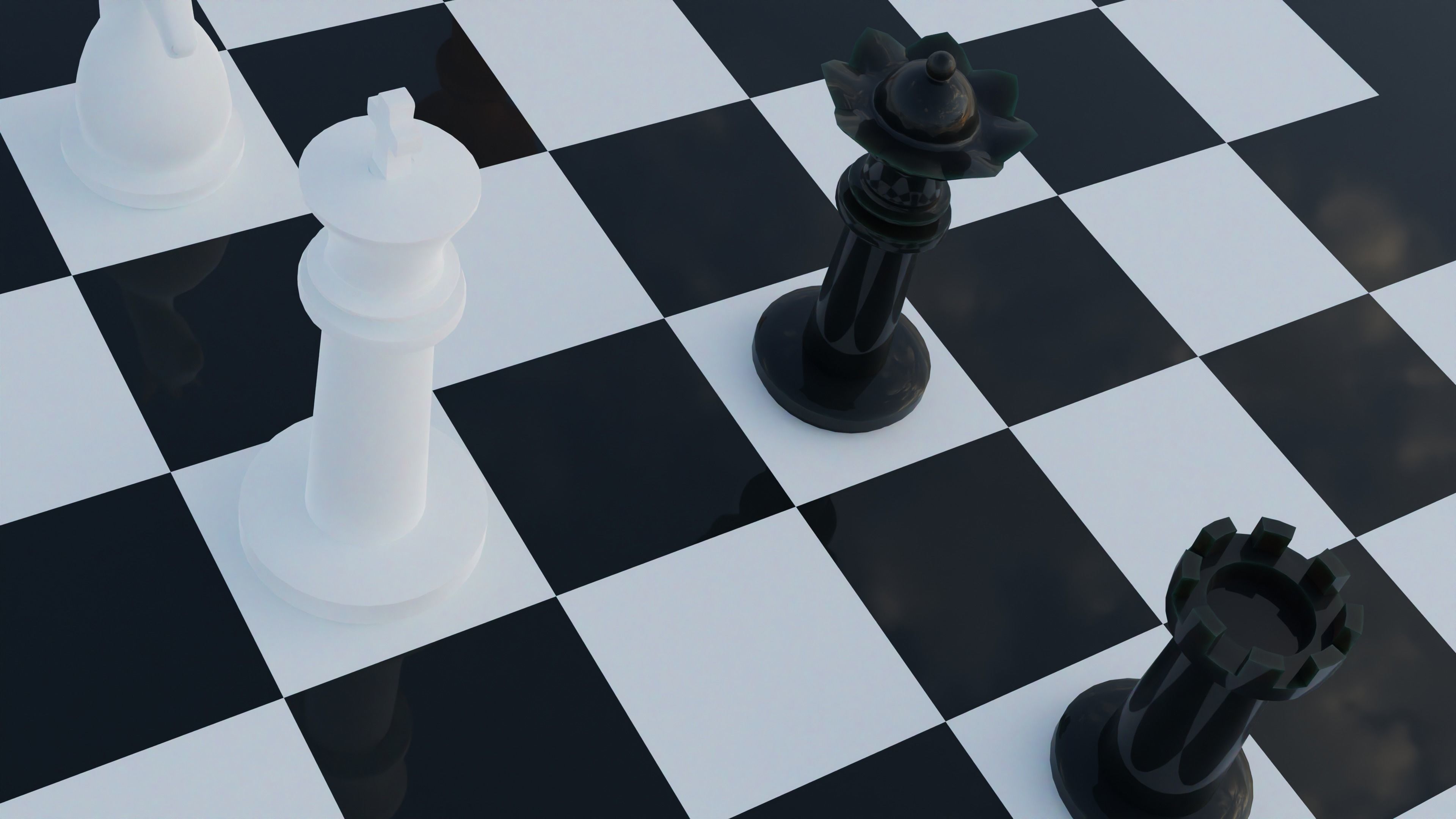 Titans of Chess  for render export mockup various materials 3D model_5