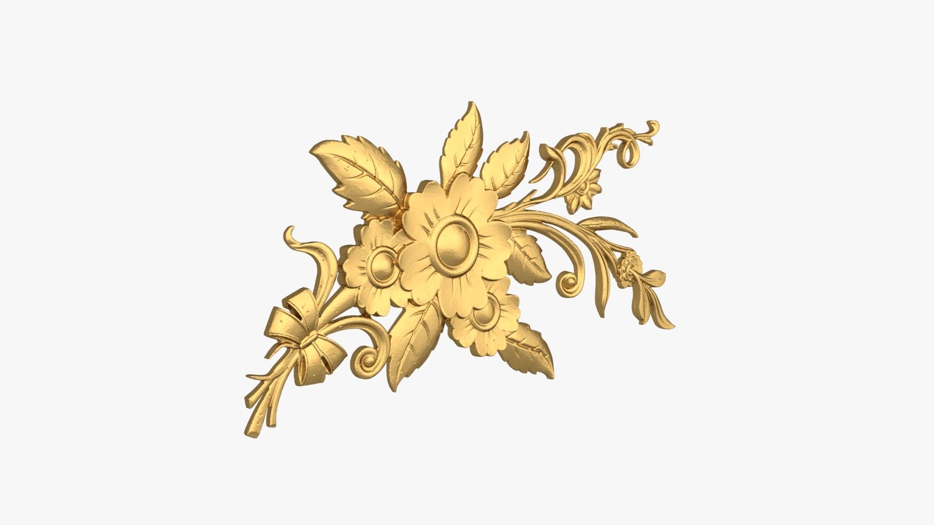 Classic decor ornament 264 3D model_1