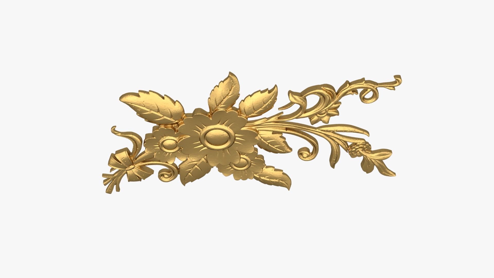 Classic decor ornament 264 3D model_4