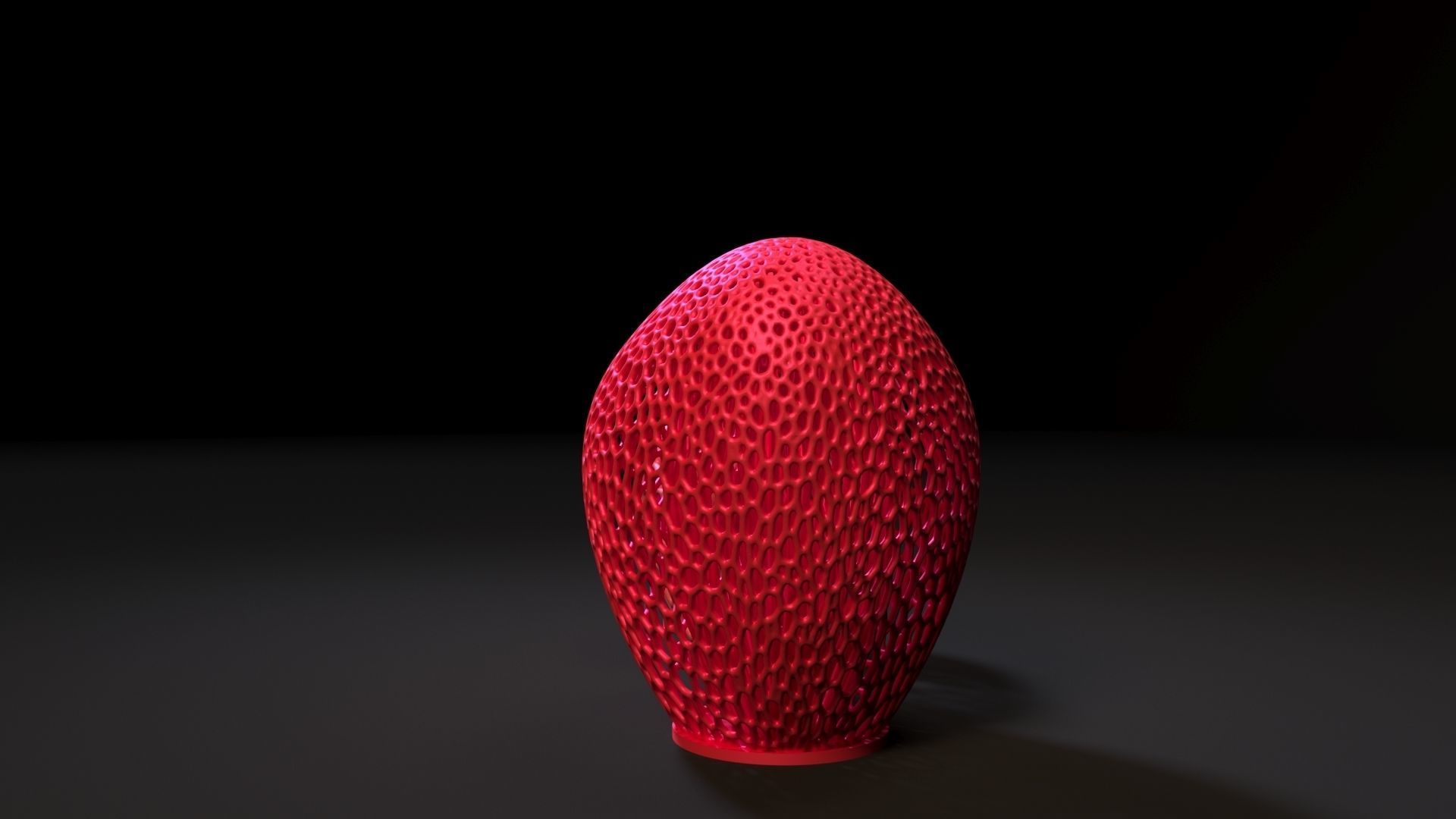Heart Vase 3D print model_2