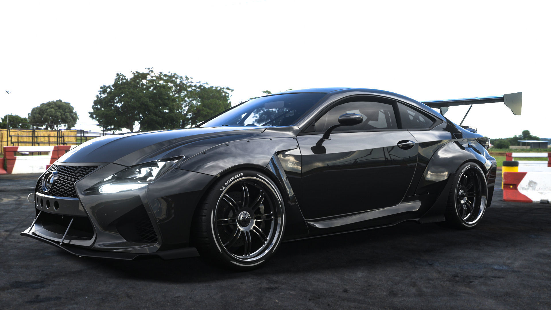 LEXUS RCF  3D model_1