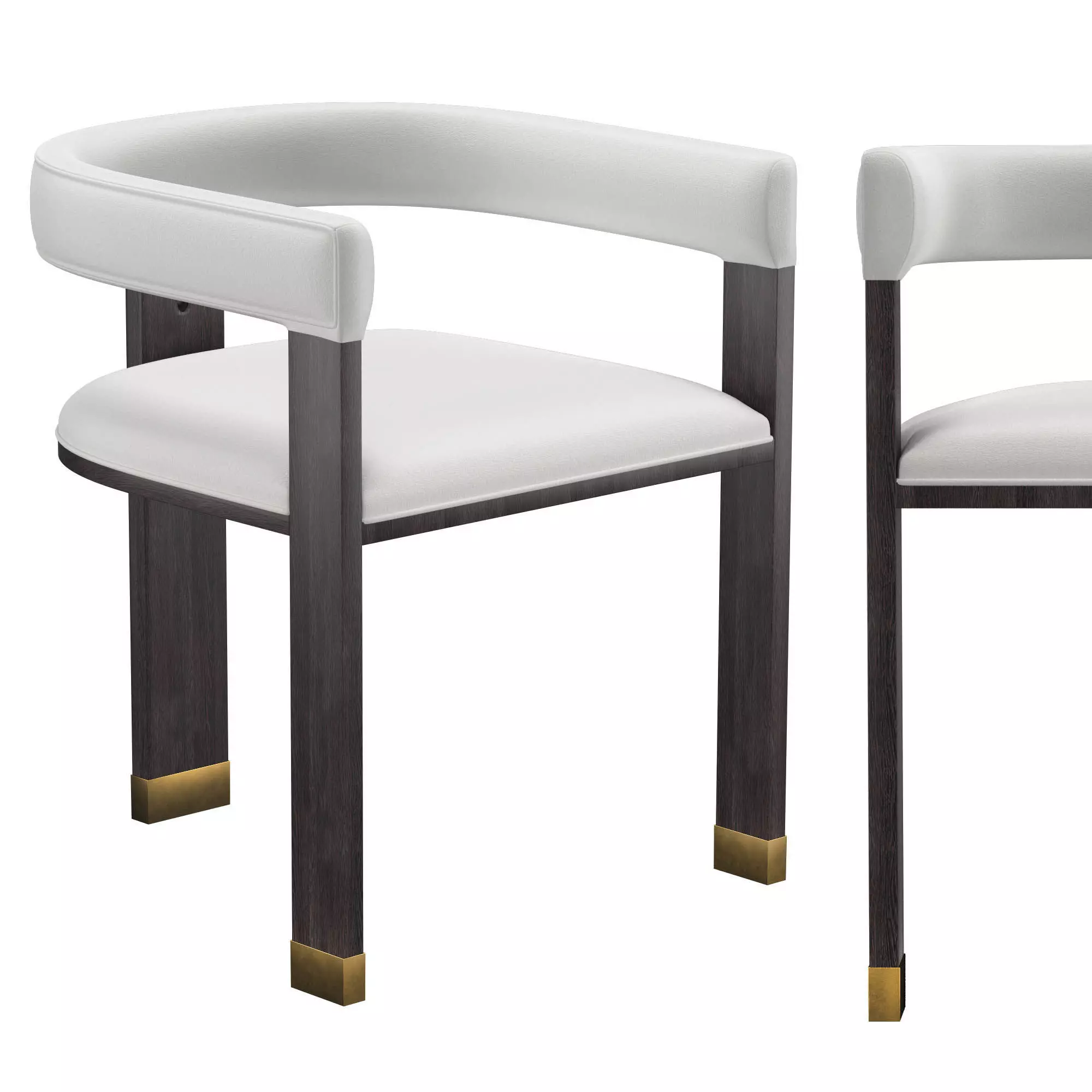 Lela Barrell Back Dining Chair 3D model