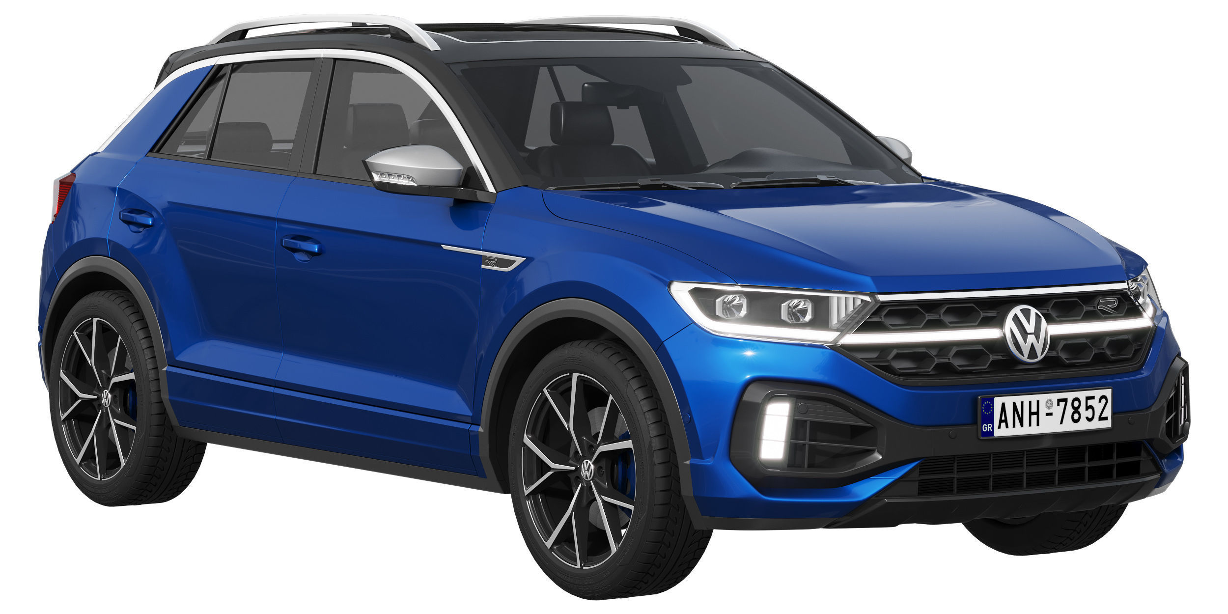 Volkswagen T-Roc R 2022 3D model_1