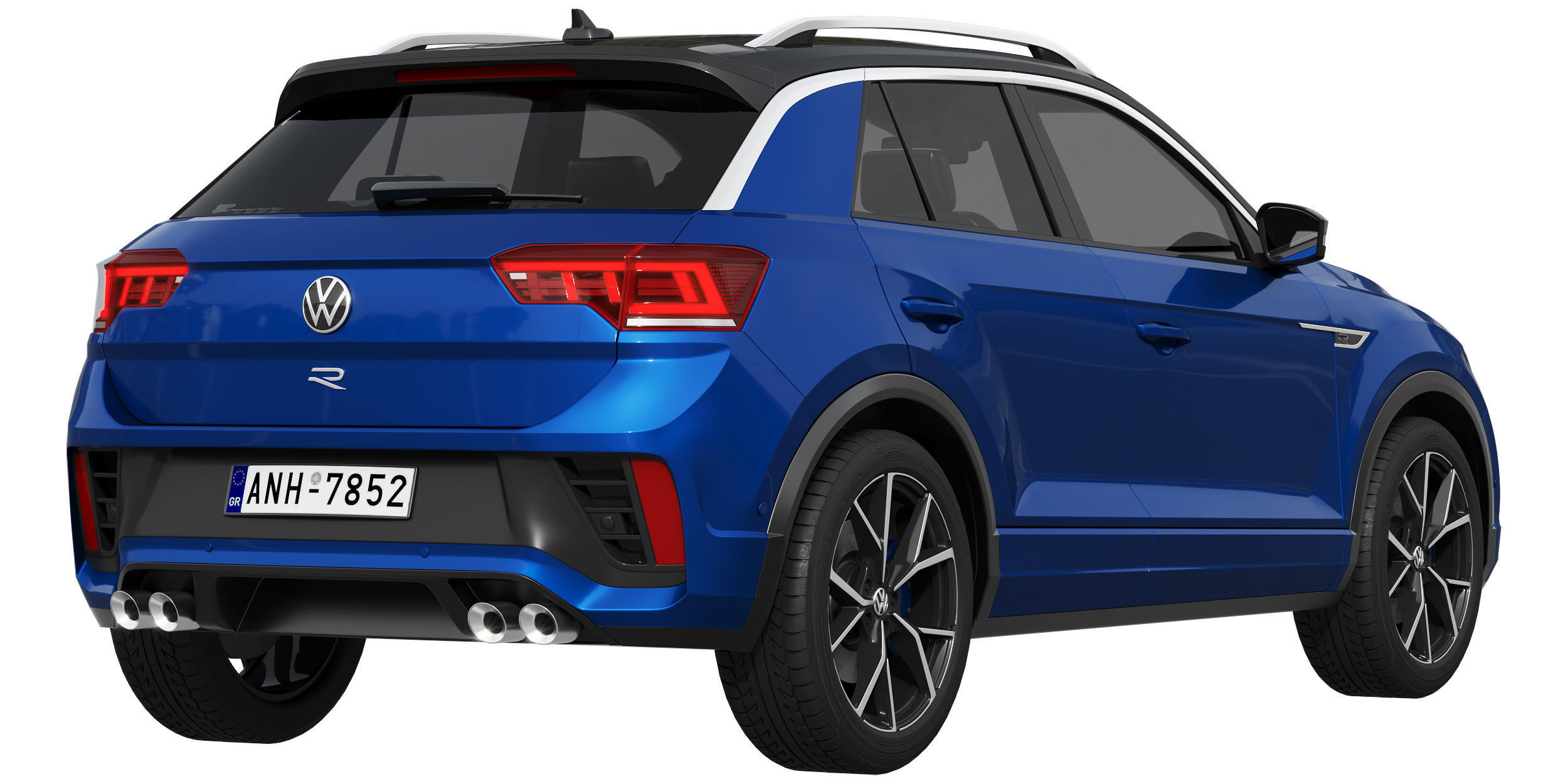 Volkswagen T-Roc R 2022 3D model_3