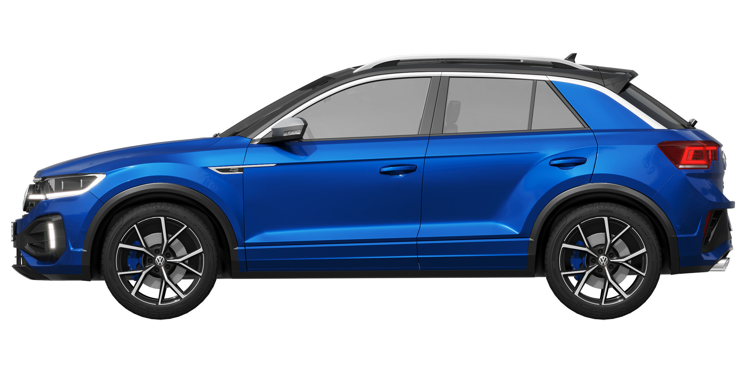 Volkswagen T-Roc R 2022 3D model_5