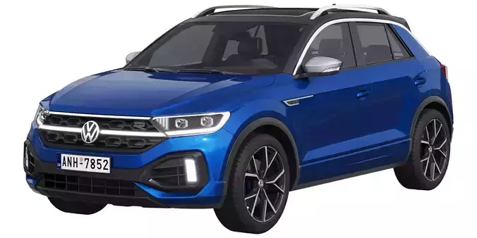 Volkswagen T-Roc R 2022 3D model
