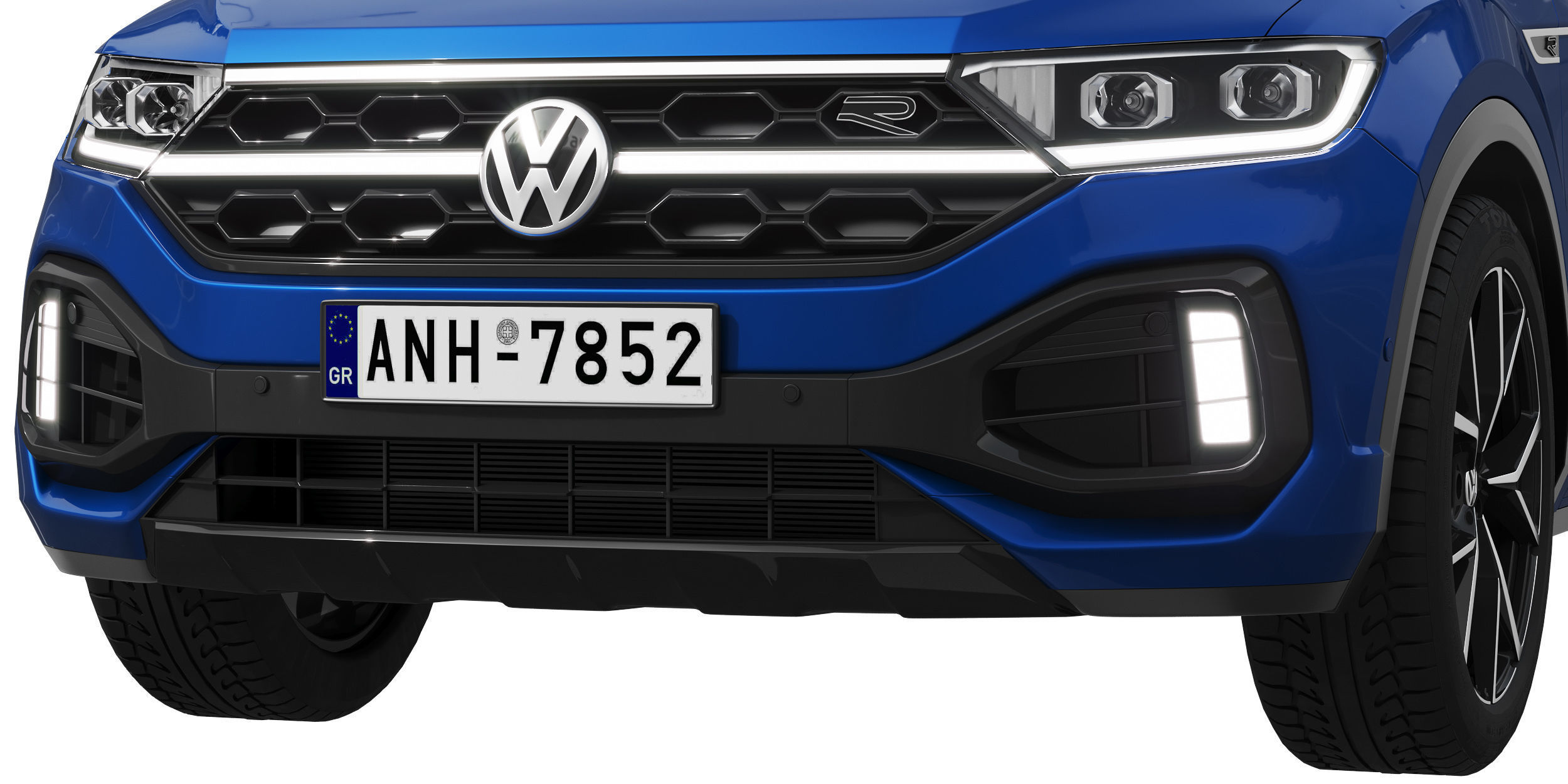 Volkswagen T-Roc R 2022 3D model_9