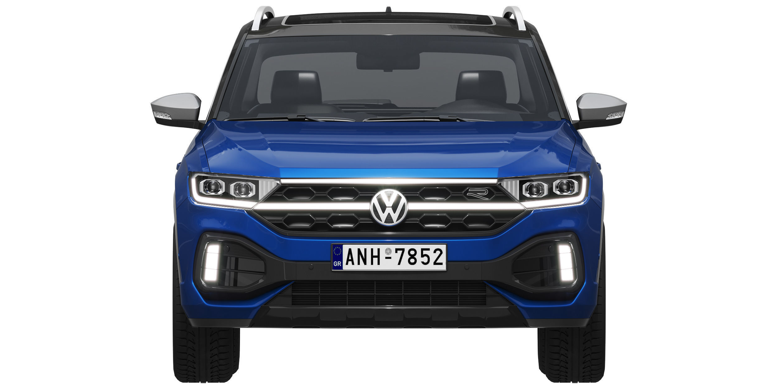 Volkswagen T-Roc R 2022 3D model_6