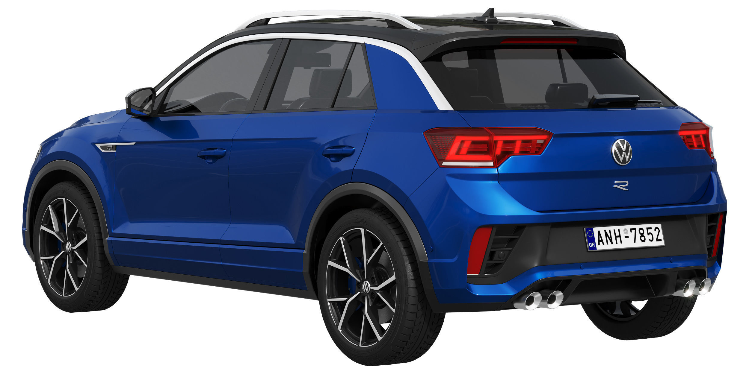 Volkswagen T-Roc R 2022 3D model_2
