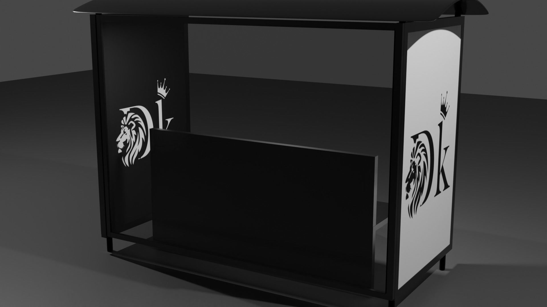 fermata bus bus stop 3D model_10