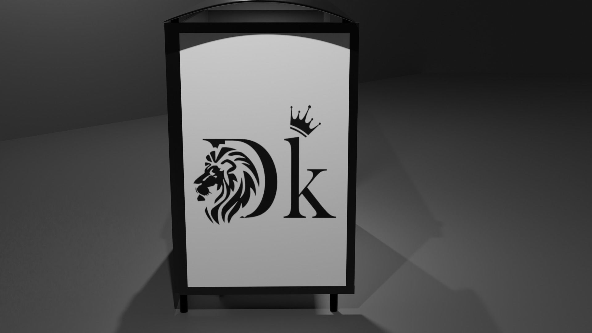 fermata bus bus stop 3D model_8