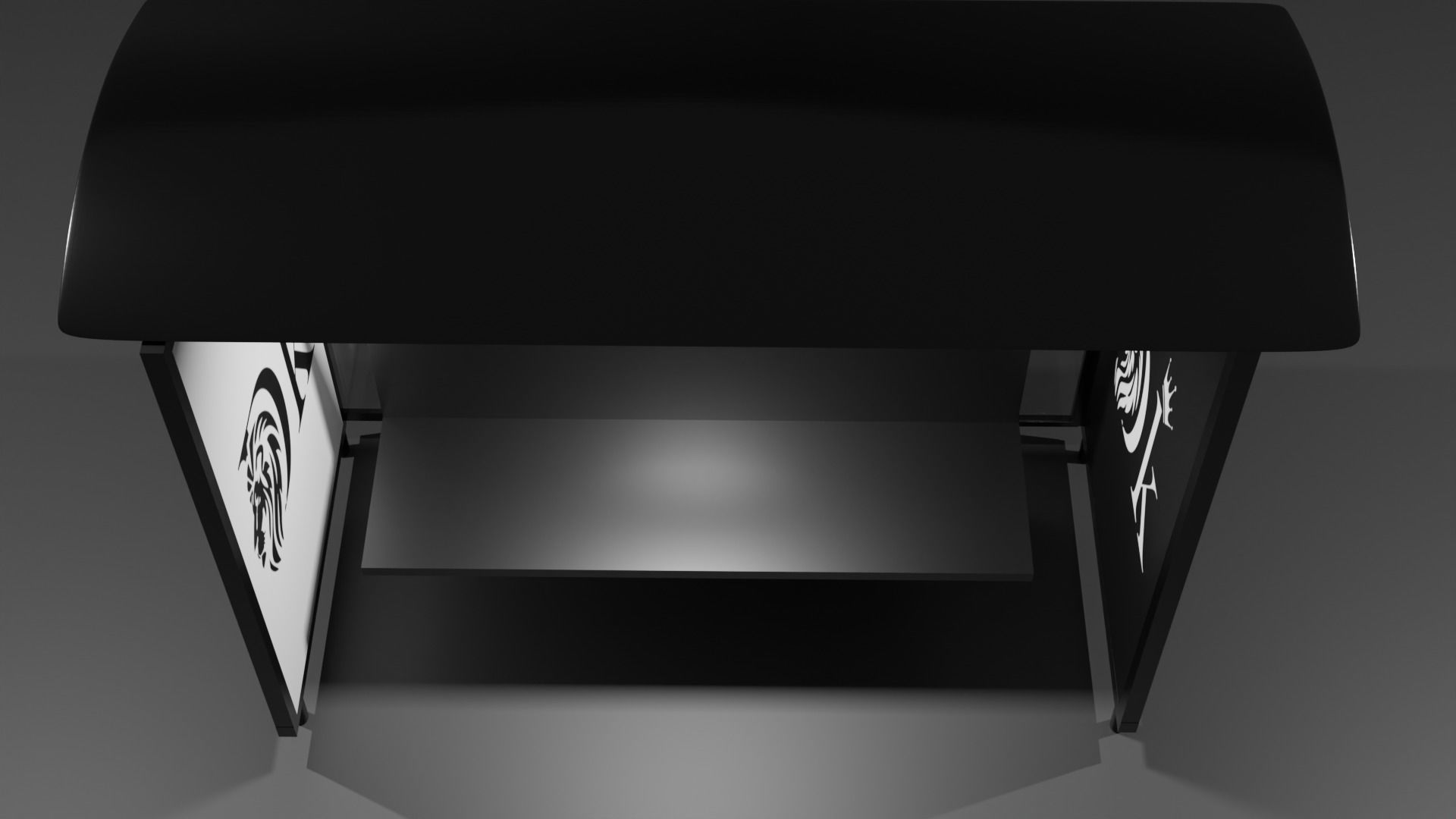 fermata bus bus stop 3D model_6